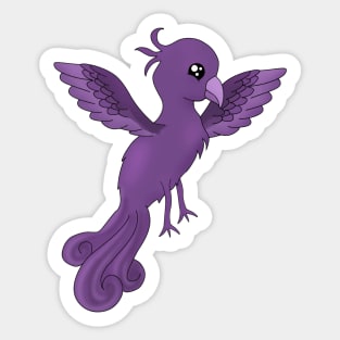 MHC FP Purple Phoenix (Plain) Sticker